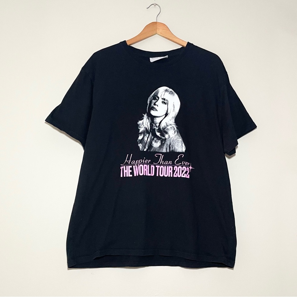 Billie Eilish Happier Than Ever Concert Tour 2022 Tee Unisex